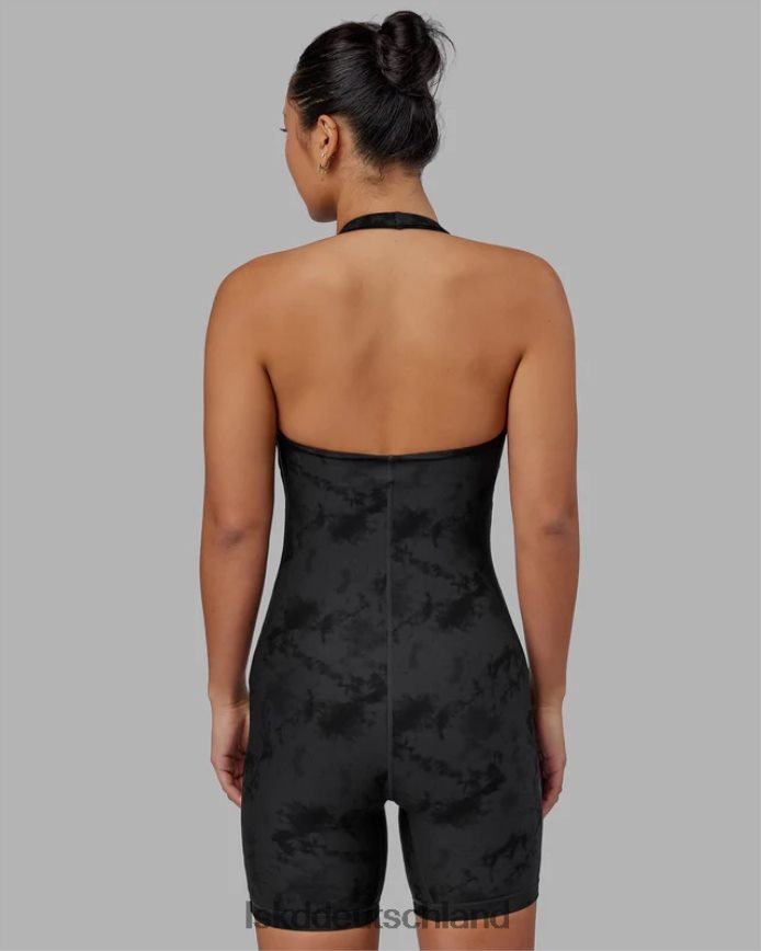 Frauen LSKD Challenger-Body – schwarzer Batik-Look Bekleidung VD2NLV510
