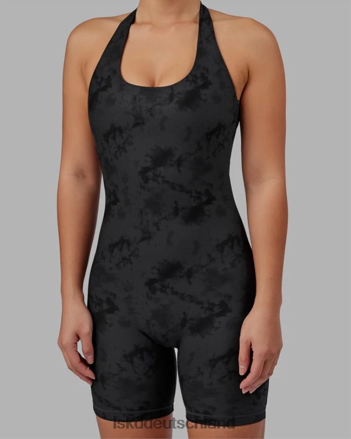 Frauen LSKD Challenger-Body – schwarzer Batik-Look Bekleidung VD2NLV510