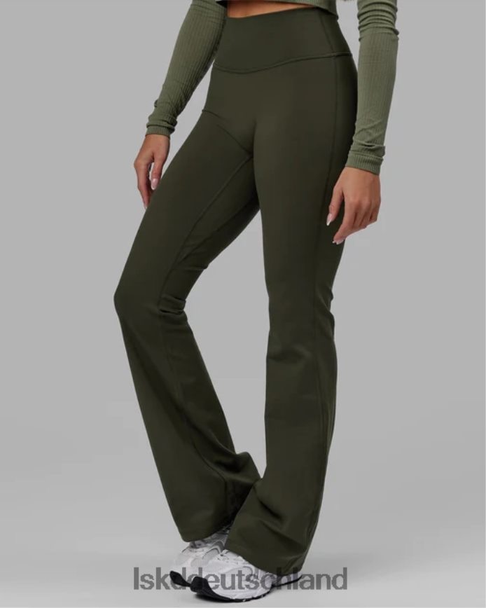 Frauen LSKD Alltags-Leggings mit ausgestelltem Schnitt – Waldnacht Bekleidung VD2NLV642
