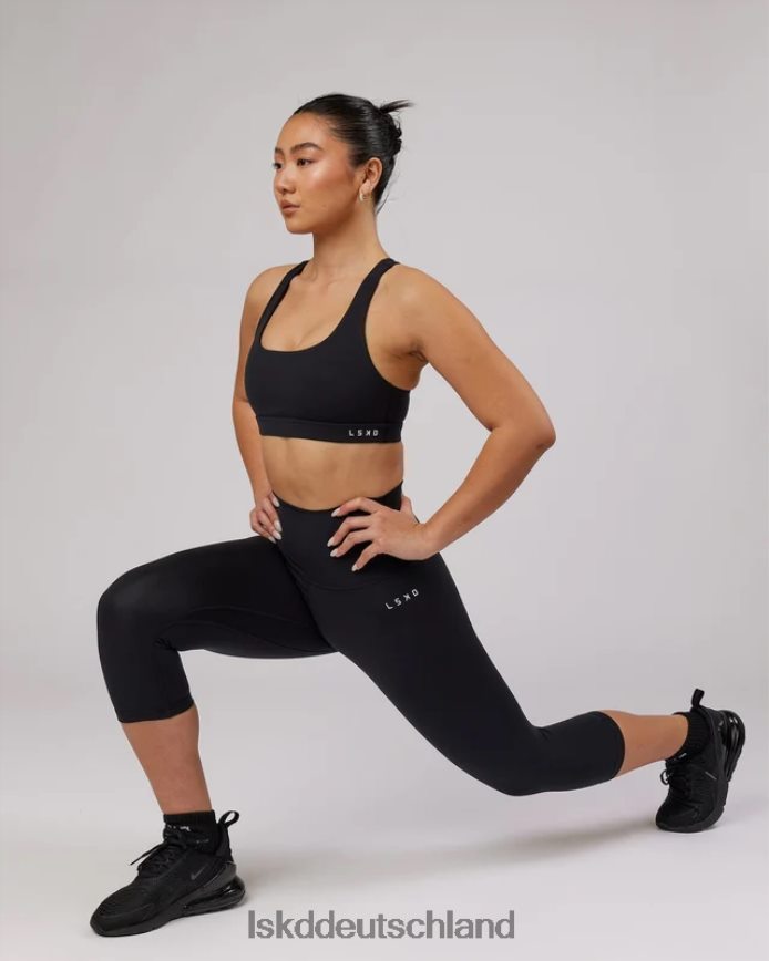 Frauen LSKD Base 3/4-Leggings – Schwarz Bekleidung VD2NLV701