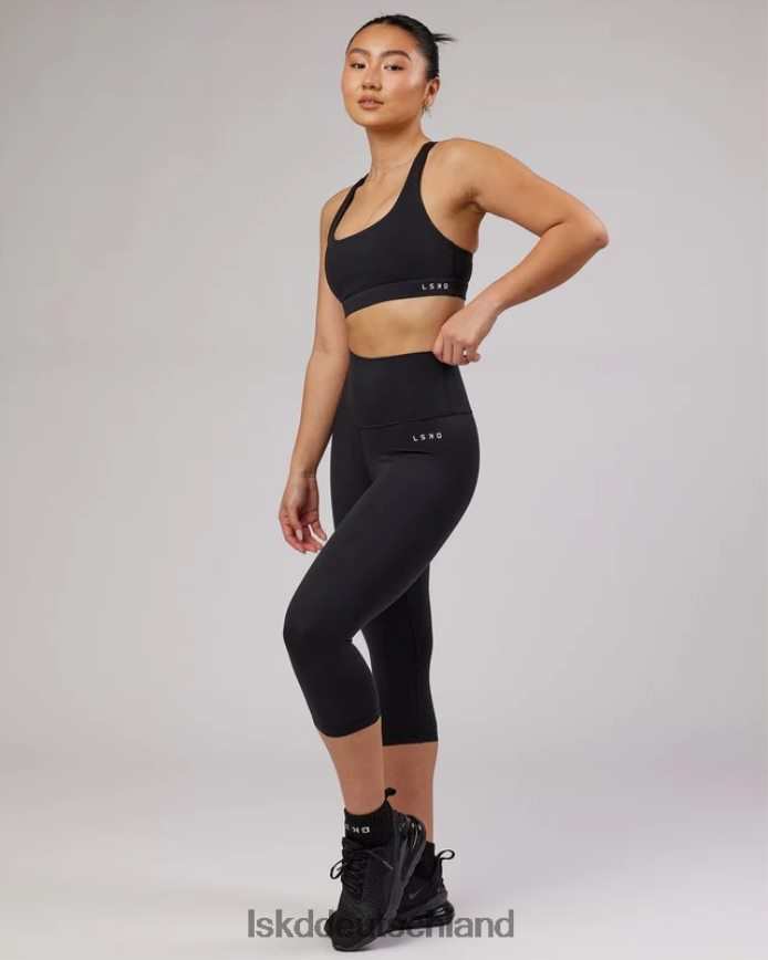 Frauen LSKD Base 3/4-Leggings – Schwarz Bekleidung VD2NLV701