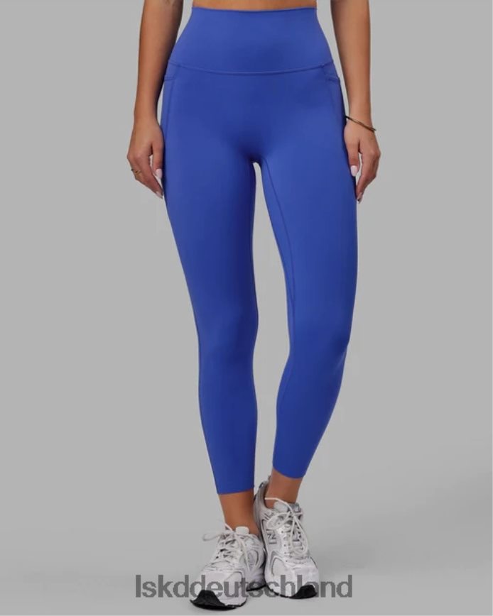Frauen LSKD Elixir 7/8-Leggings mit Taschen – Power Cobalt Bekleidung VD2NLV570