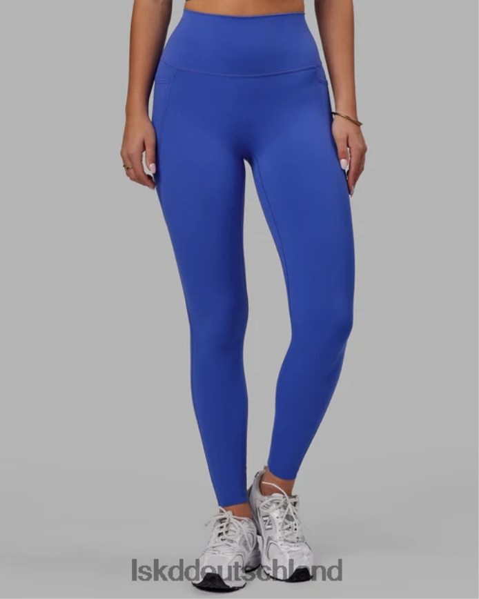 Frauen LSKD Elixir-Leggings in voller Länge mit Taschen – Power Cobalt Bekleidung VD2NLV575