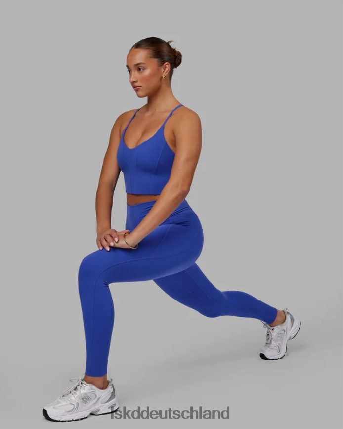 Frauen LSKD Elixir-Leggings in voller Länge mit Taschen – Power Cobalt Bekleidung VD2NLV575