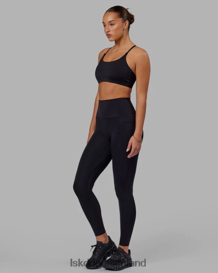 Frauen LSKD Elixir-Leggings in voller Länge mit Taschen – Schwarz Bekleidung VD2NLV562