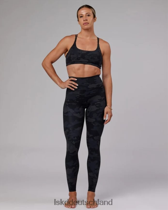 Frauen LSKD Elixir x-lange Leggings – schwarzes Tarnmuster Bekleidung VD2NLV660