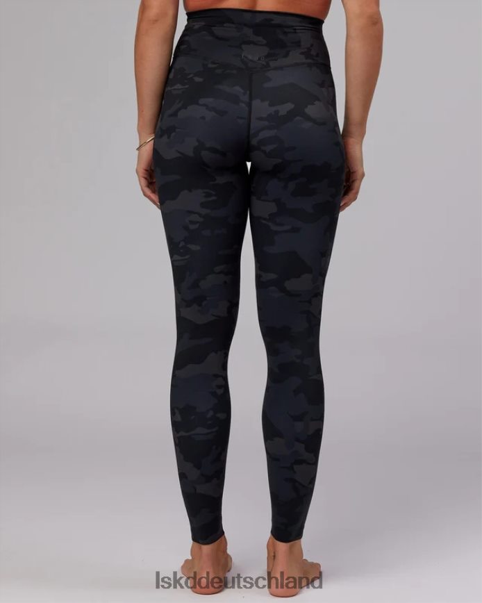 Frauen LSKD Elixir x-lange Leggings – schwarzes Tarnmuster Bekleidung VD2NLV660