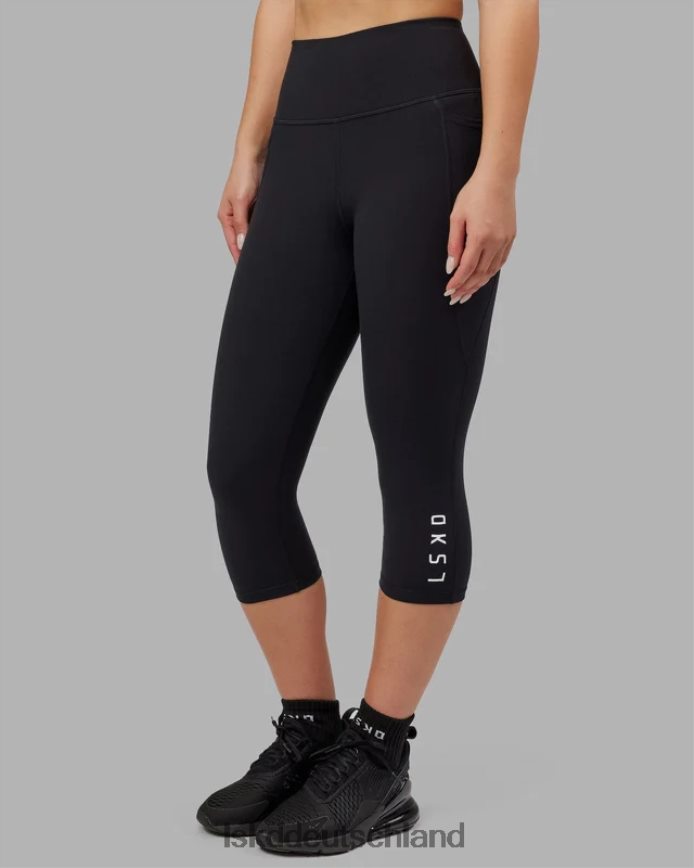 Frauen LSKD Flux 3/4 lange Leggings – Schwarz Bekleidung VD2NLV557