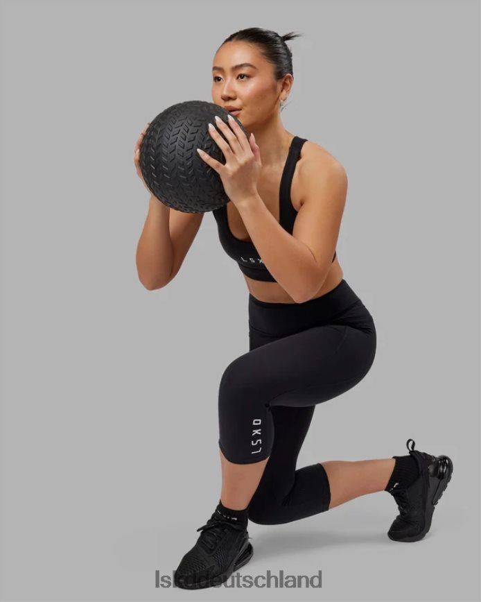 Frauen LSKD Flux 3/4 lange Leggings – Schwarz Bekleidung VD2NLV557
