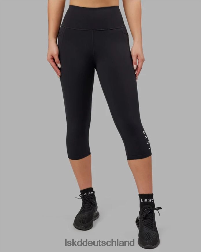 Frauen LSKD Flux 3/4 lange Leggings – Schwarz Bekleidung VD2NLV557