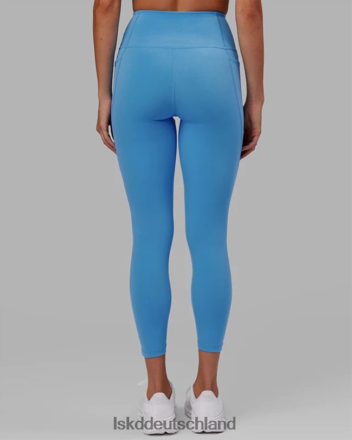 Frauen LSKD Flux 7/8-Leggings – Azurblau Bekleidung VD2NLV586