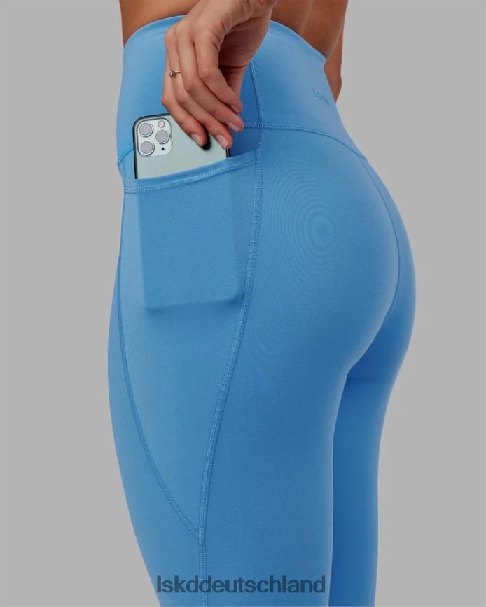 Frauen LSKD Flux 7/8-Leggings – Azurblau Bekleidung VD2NLV586