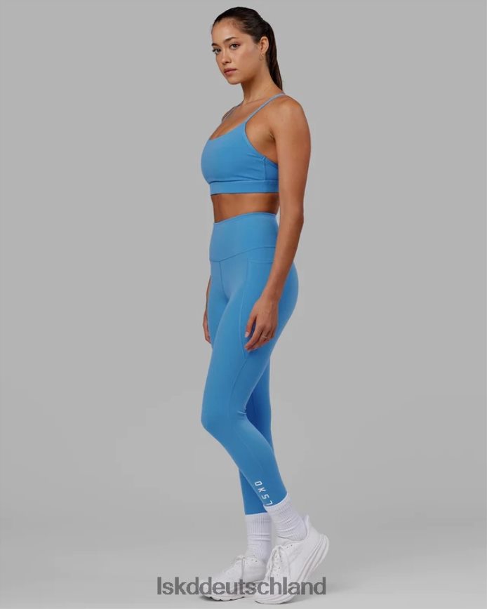 Frauen LSKD Flux 7/8-Leggings – Azurblau Bekleidung VD2NLV586