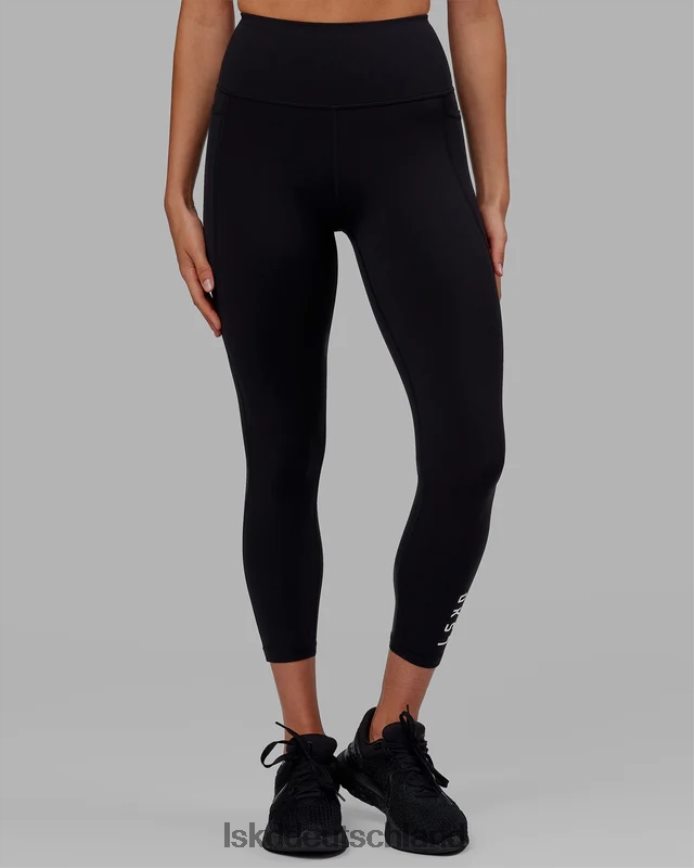 Frauen LSKD Flux 7/8-Leggings – Schwarz Bekleidung VD2NLV534