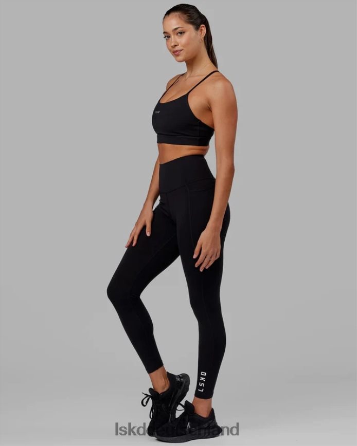 Frauen LSKD Flux-Leggings in voller Länge – Schwarz Bekleidung VD2NLV529