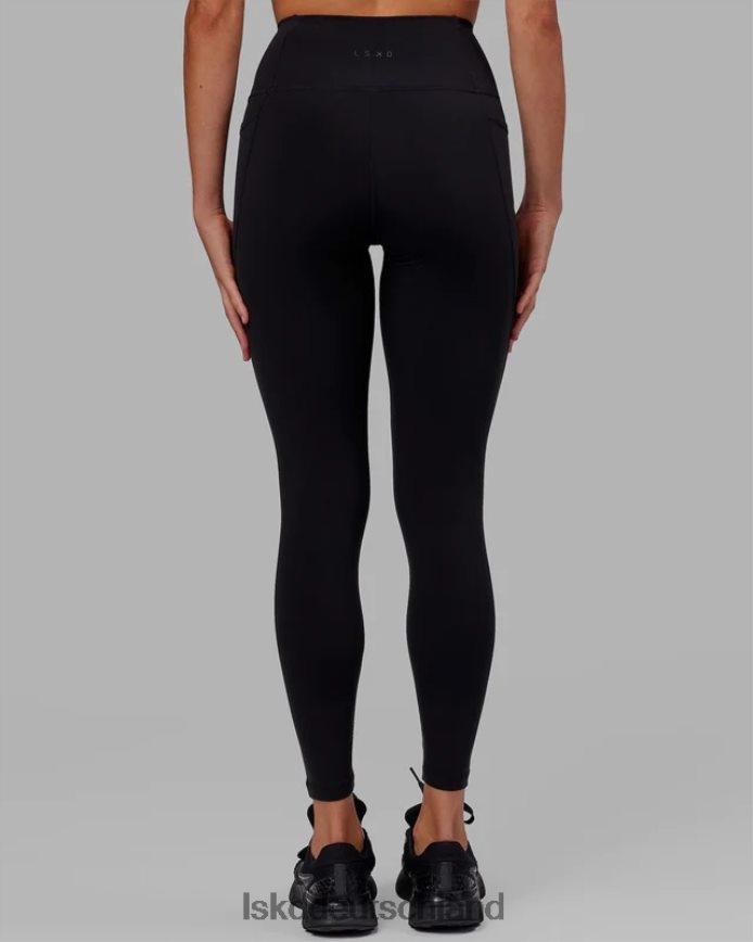 Frauen LSKD Flux-Leggings in voller Länge – Schwarz Bekleidung VD2NLV529