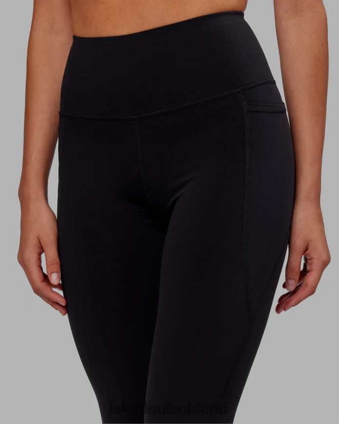 Frauen LSKD Flux-Leggings in voller Länge – Schwarz Bekleidung VD2NLV529