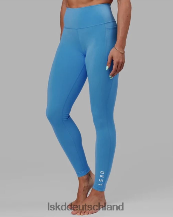 Frauen LSKD Flux x-lange Leggings – Azurblau Bekleidung VD2NLV607