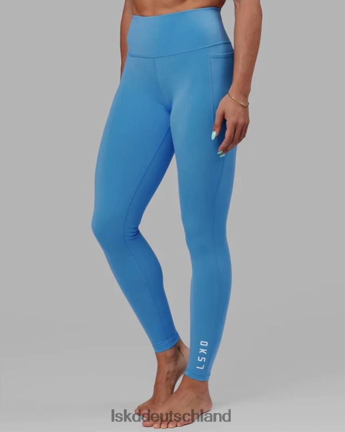 Frauen LSKD Flux x-lange Leggings – Azurblau Bekleidung VD2NLV607
