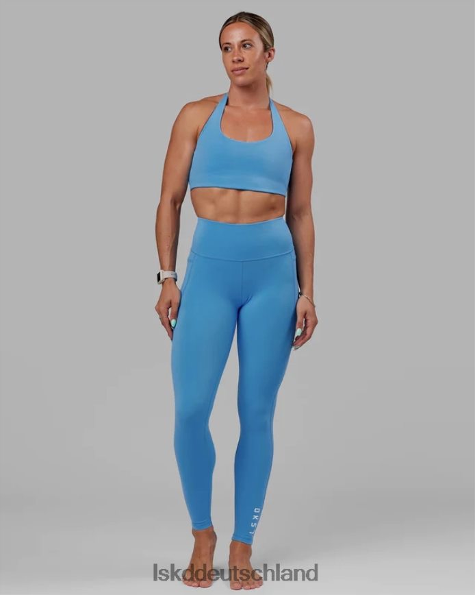 Frauen LSKD Flux x-lange Leggings – Azurblau Bekleidung VD2NLV607