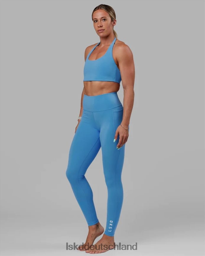 Frauen LSKD Flux x-lange Leggings – Azurblau Bekleidung VD2NLV607