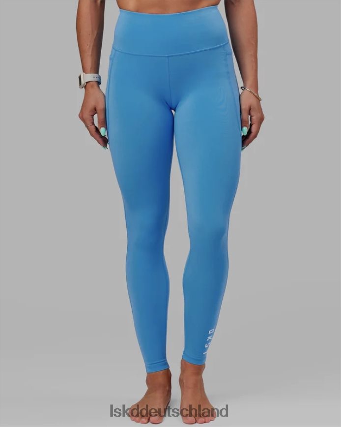 Frauen LSKD Flux x-lange Leggings – Azurblau Bekleidung VD2NLV607