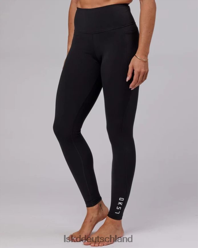 Frauen LSKD Flux x-lange Leggings – Schwarz Bekleidung VD2NLV720