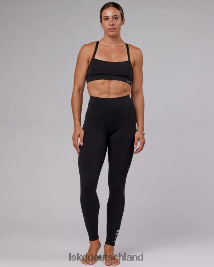 Frauen LSKD Flux x-lange Leggings – Schwarz Bekleidung VD2NLV720