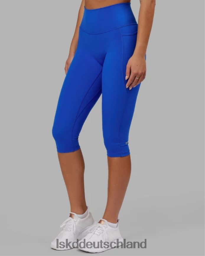 Frauen LSKD Fusion 3/4-Leggings – kräftiges Blau Bekleidung VD2NLV705