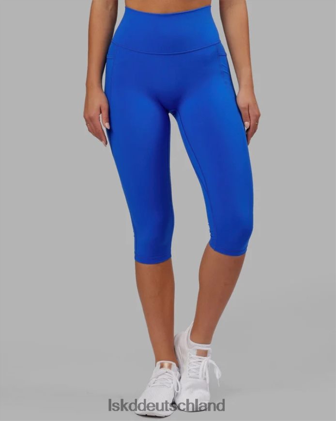 Frauen LSKD Fusion 3/4-Leggings – kräftiges Blau Bekleidung VD2NLV705