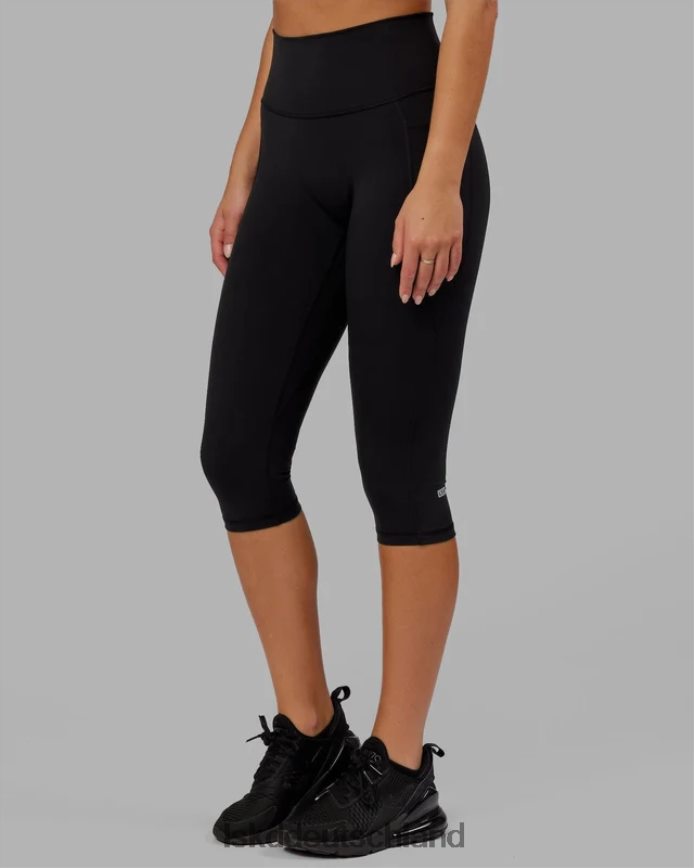 Frauen LSKD Fusion-Leggings in 3/4-Länge – Schwarz Bekleidung VD2NLV547