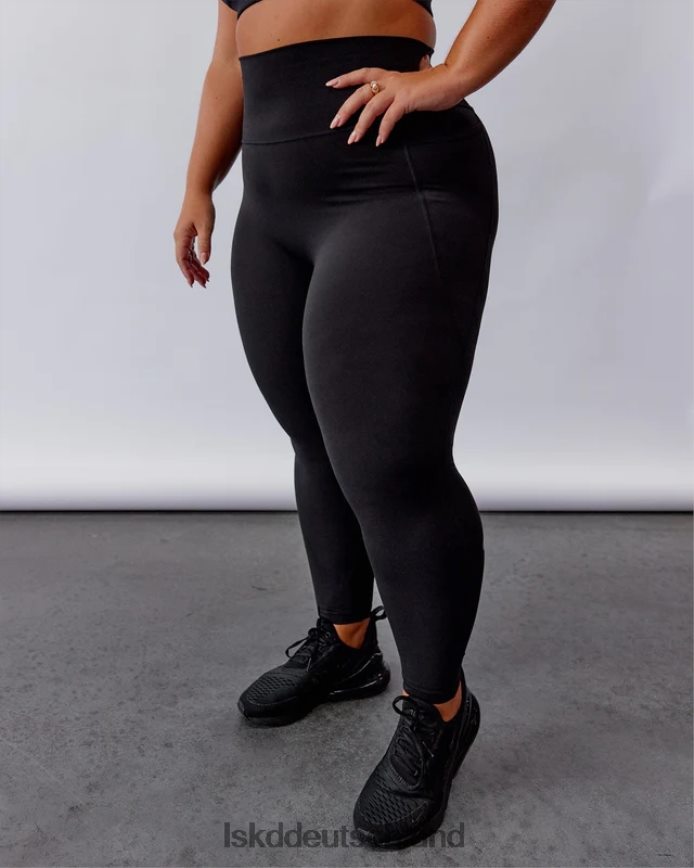 Frauen LSKD Fusion-Leggings in 7/8-Länge – Schwarz Bekleidung VD2NLV544