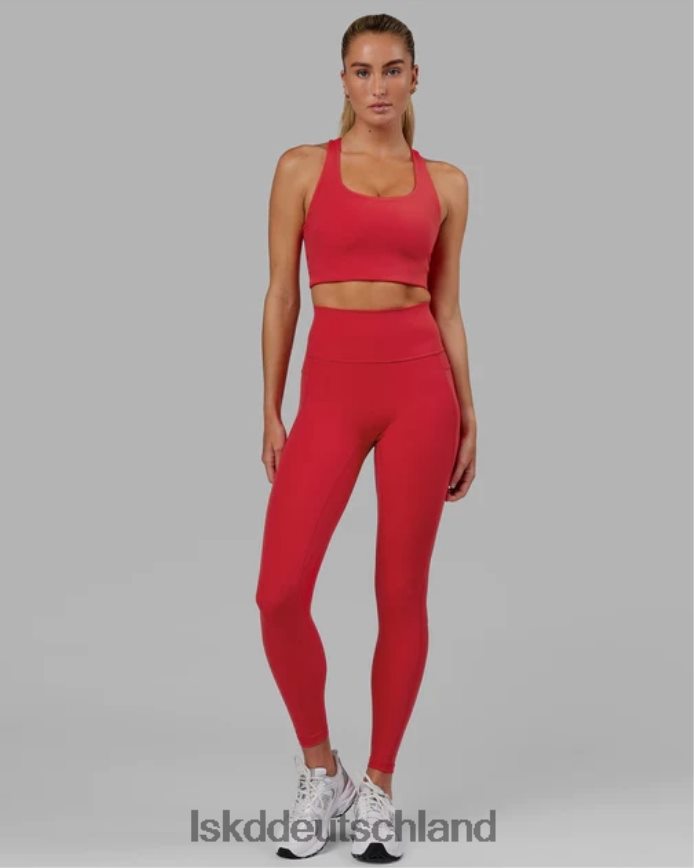 Frauen LSKD Fusion-Leggings in voller Länge – Scharlachrot Bekleidung VD2NLV628