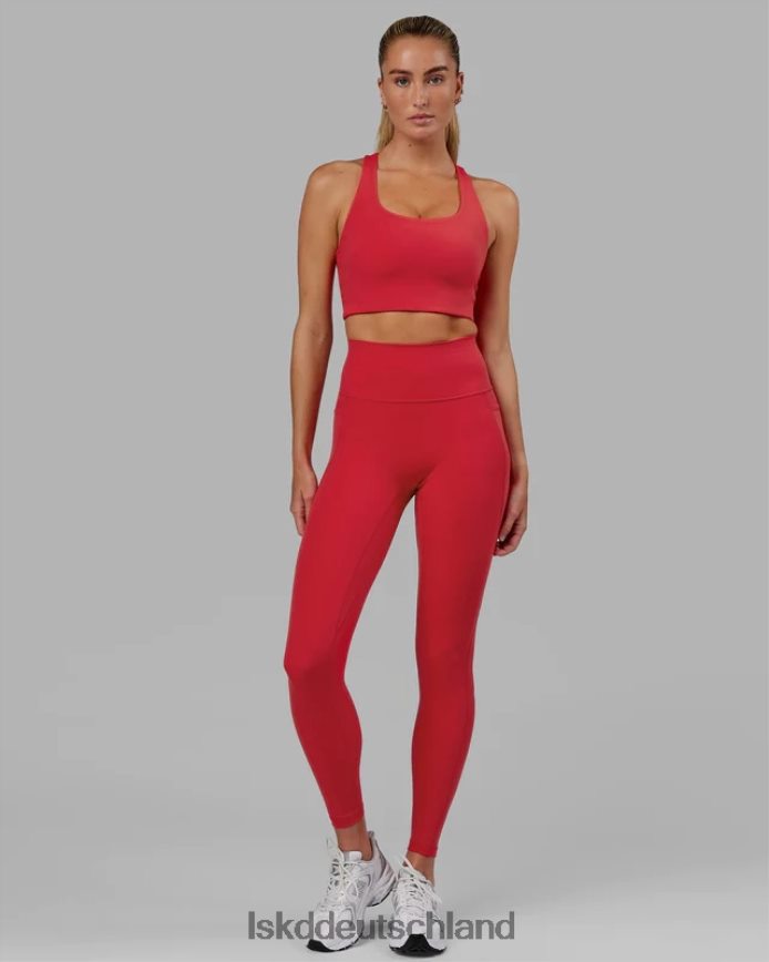Frauen LSKD Fusion-Leggings in voller Länge – Scharlachrot Bekleidung VD2NLV628