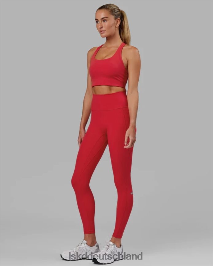 Frauen LSKD Fusion-Leggings in voller Länge – Scharlachrot Bekleidung VD2NLV628