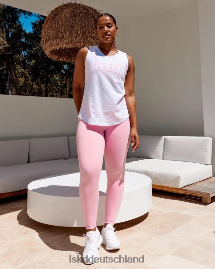 Frauen LSKD Fusion-Leggings in voller Länge – rosa Zuckerguss Bekleidung VD2NLV712