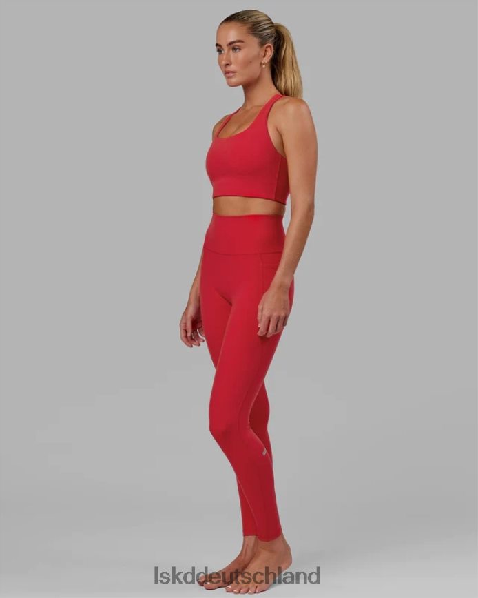 Frauen LSKD Fusion x-lange Leggings – Scharlachrot Bekleidung VD2NLV626
