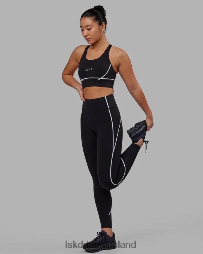 Frauen LSKD Pulse-Leggings in voller Länge – Schwarz Bekleidung VD2NLV578
