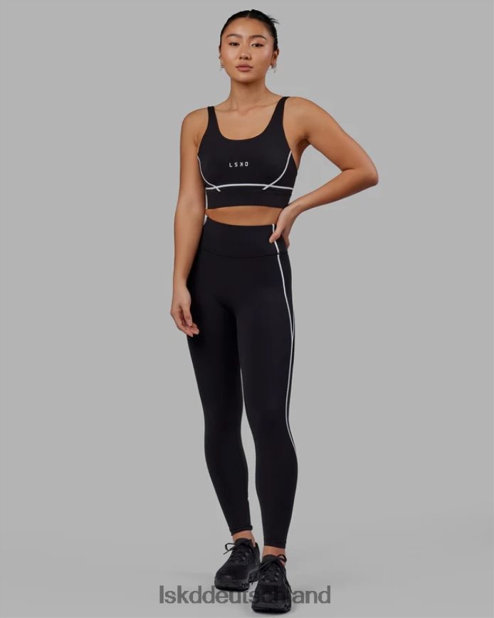 Frauen LSKD Pulse-Leggings in voller Länge – Schwarz Bekleidung VD2NLV578