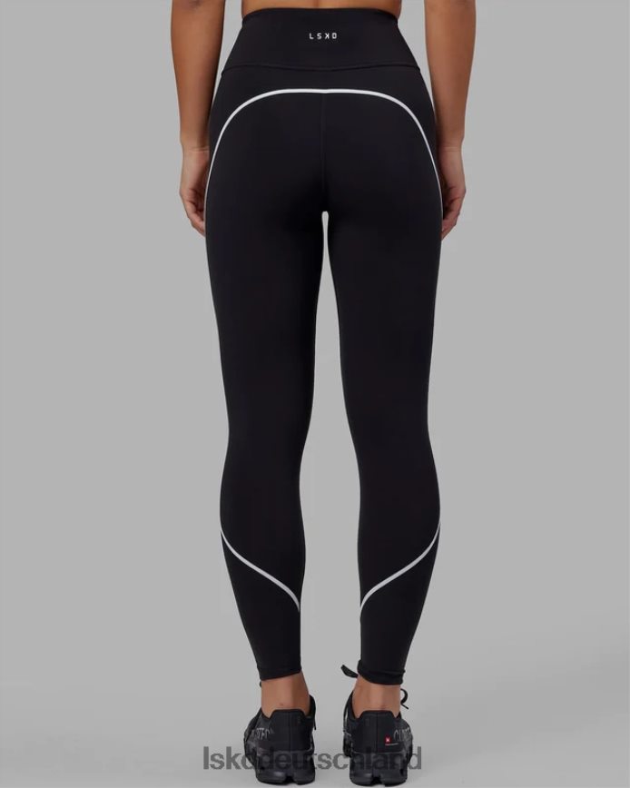 Frauen LSKD Pulse-Leggings in voller Länge – Schwarz Bekleidung VD2NLV578