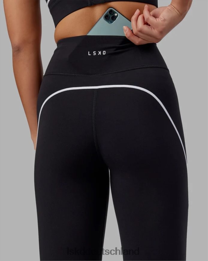 Frauen LSKD Pulse-Leggings in voller Länge – Schwarz Bekleidung VD2NLV578