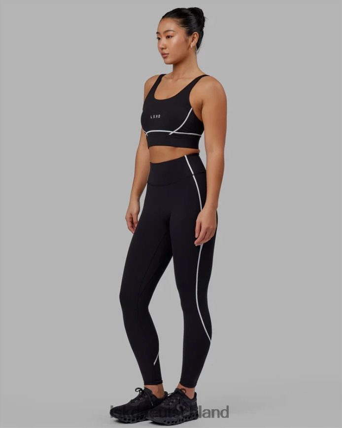 Frauen LSKD Pulse-Leggings in voller Länge – Schwarz Bekleidung VD2NLV578