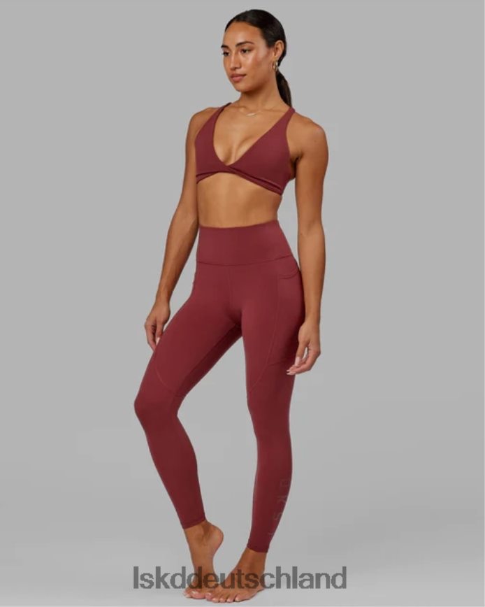 Frauen LSKD Rep-Leggings in voller Länge – Apfelbeere Bekleidung VD2NLV680