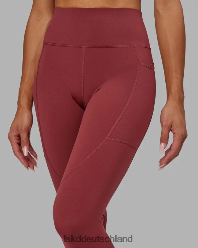 Frauen LSKD Rep-Leggings in voller Länge – Apfelbeere Bekleidung VD2NLV680