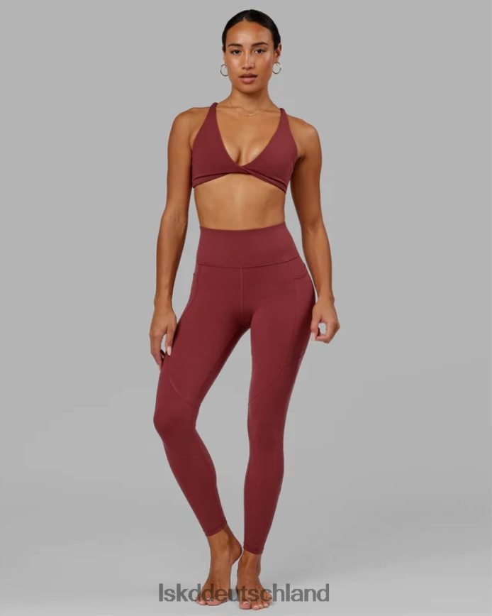Frauen LSKD Rep-Leggings in voller Länge – Apfelbeere Bekleidung VD2NLV680