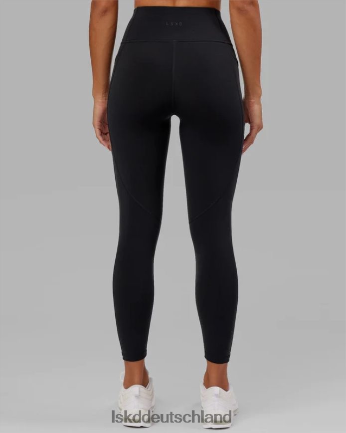 Frauen LSKD Rep-Leggings in voller Länge – Schwarz-Flamingo Bekleidung VD2NLV727