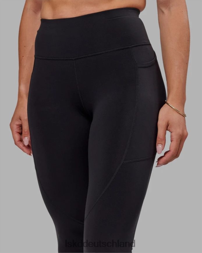 Frauen LSKD Rep X-Long Leggings – schwarz-weiß Bekleidung VD2NLV651