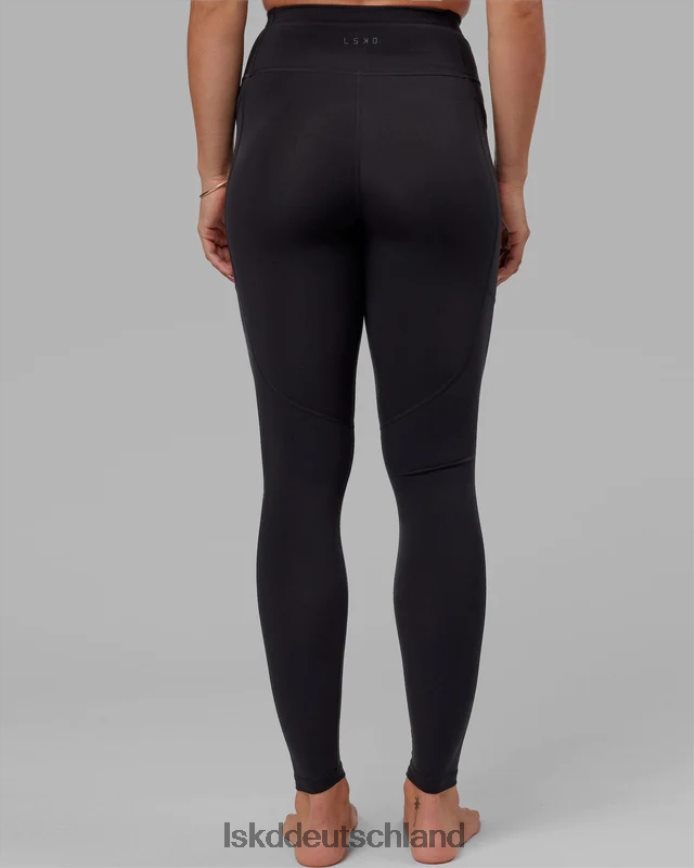 Frauen LSKD Rep X-Long Leggings – schwarz-weiß Bekleidung VD2NLV651
