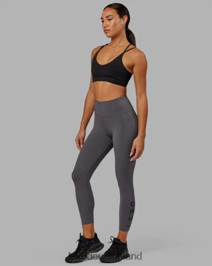 Frauen LSKD Rip-Leggings in 7/8-Länge – Asphalt Bekleidung VD2NLV726