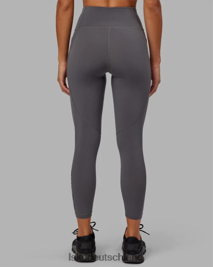 Frauen LSKD Rip-Leggings in 7/8-Länge – Asphalt Bekleidung VD2NLV726